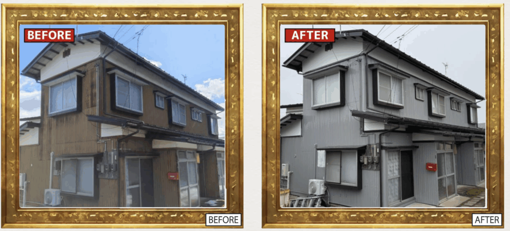 東北ペイント施工前後３