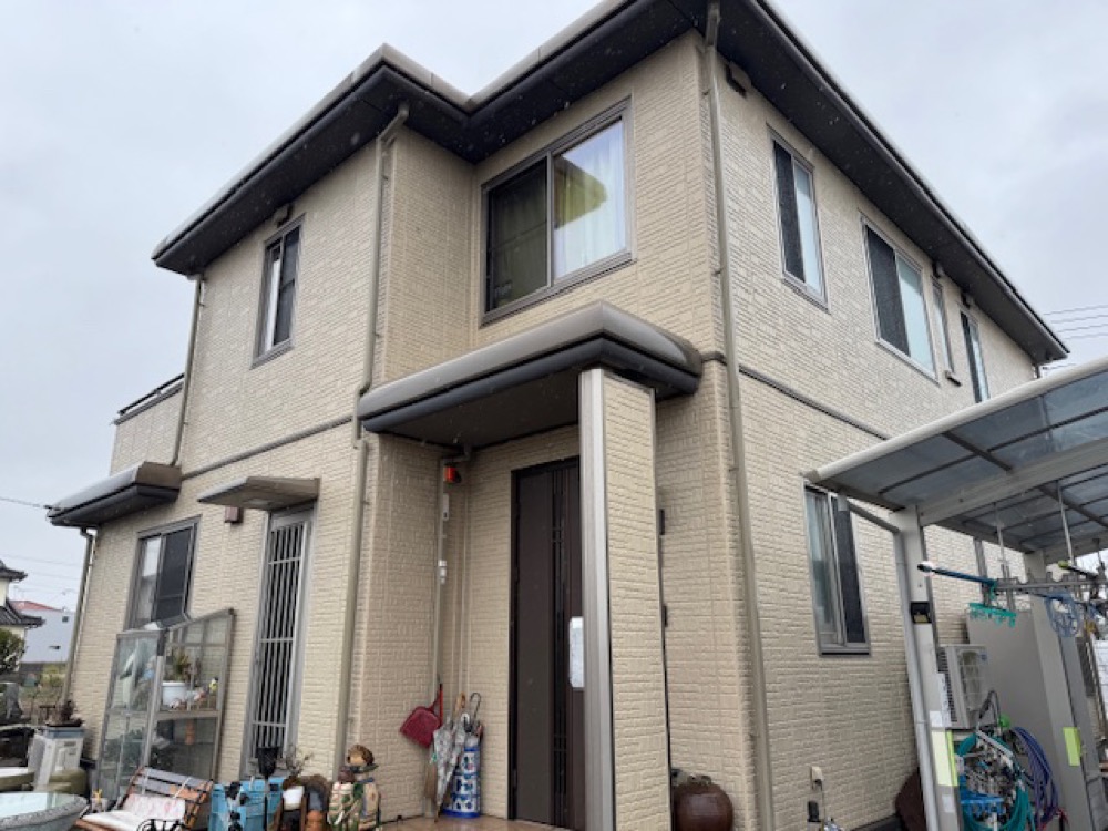 岩沼市外壁塗り替え事例Before