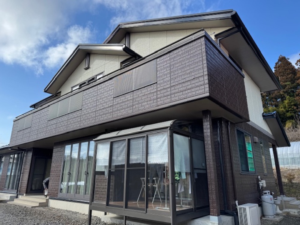 黒川郡大和町屋根・外壁塗り替え事例After