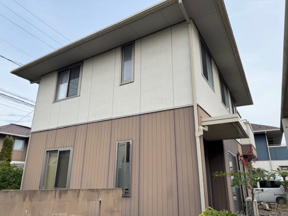 富谷市屋根・外壁塗り替え事例Before
