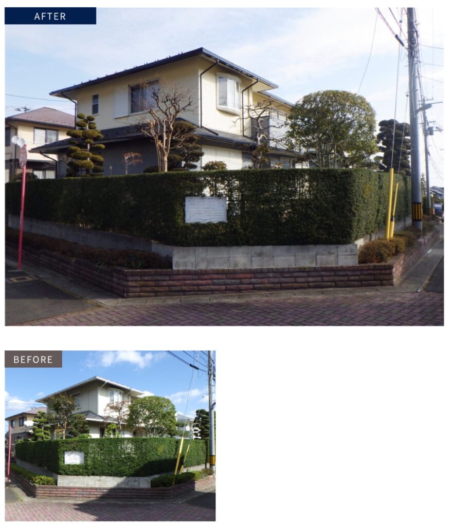 名取市屋根・外壁塗装施工事例ビフォーアフター