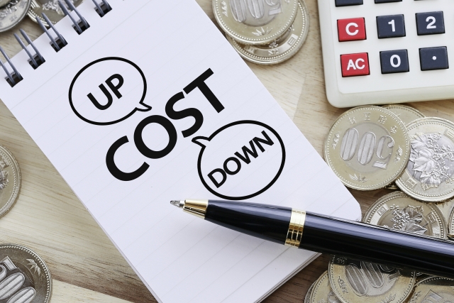 COSTの文字列とお金